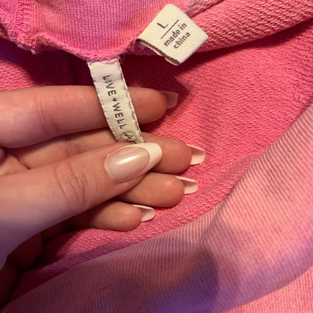 Sincerely Jules Pink Off-the-Shoulder Sweater